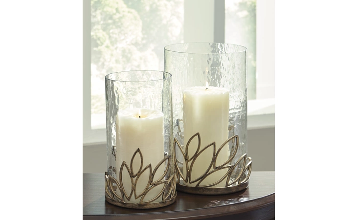 Pascal CANDLE HOLDER SET (2/CN) ASHLEY  A2000137