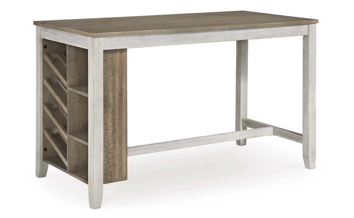 Skempton RECT COUNTER TABLE W/STORAGE ASHLEY Two-tone D394-32