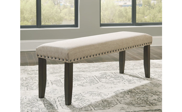 LARGE UPH DINING ROOM BENCH ASHLEY Rokane Brown D397-00