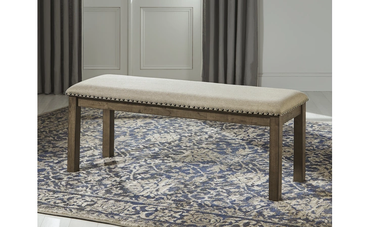 Moriville UPHOLSTERED BENCH ASHLEY Grayish Brown D631-00