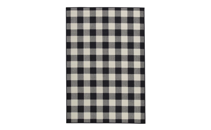Juji - Black/Cream MEDIUM RUG/JUJI/BLACK/CREAM ASHLEY Medium Rug R402252
