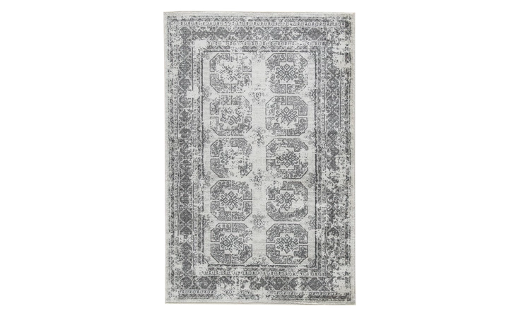 Jirou MEDIUM RUG ASHLEY Cream/Gray R402632