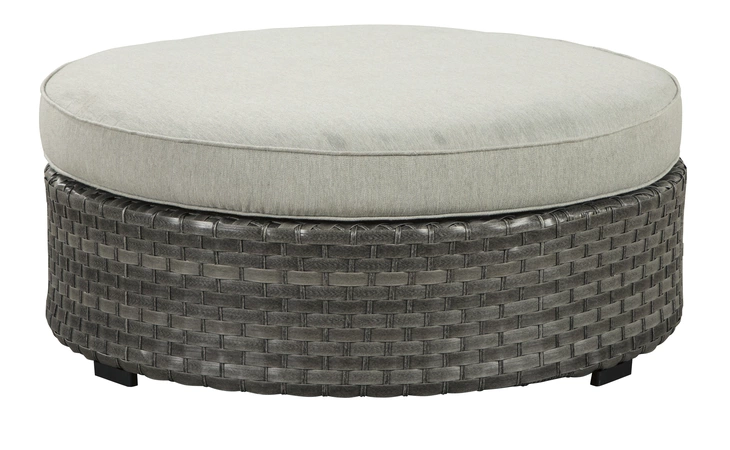P453-814 SPRING DEW OTTOMAN WITH CUSHION