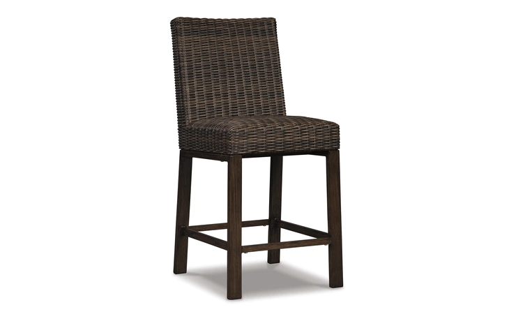 Paradise Trail BARSTOOL (2/CN) ASHLEY Medium Brown P750-130