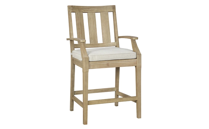 P801-130 Clare View BARSTOOL WITH CUSHION (2 CN)