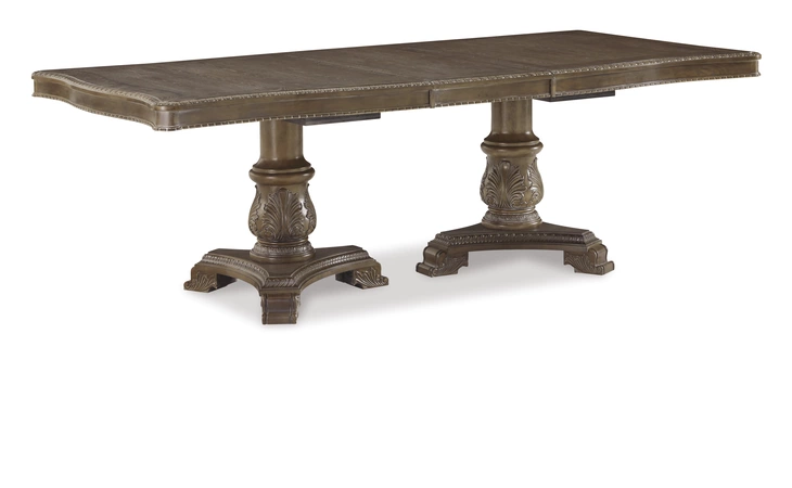 Charmond RECT DRM EXTENSION TABLE TOP ASHLEY Brown D803-55T