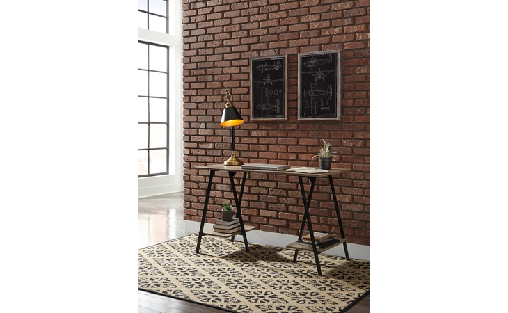 Bertmond HOME OFFICE DESK ASHLEY Two-tone H300-310