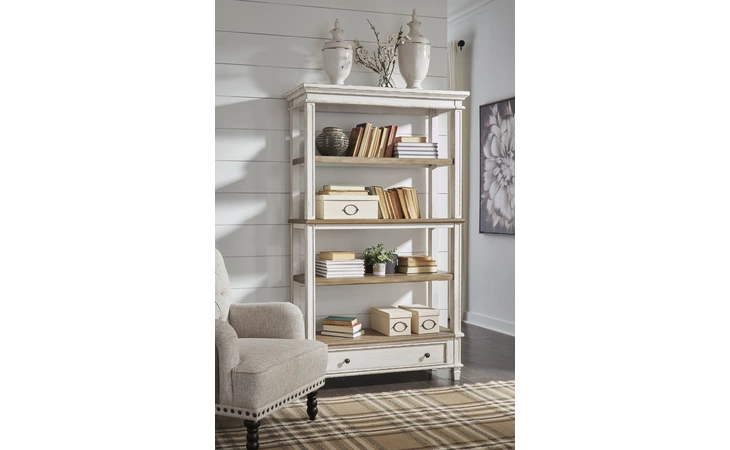 Realyn BOOKCASE ASHLEY Two-tone H743-70
