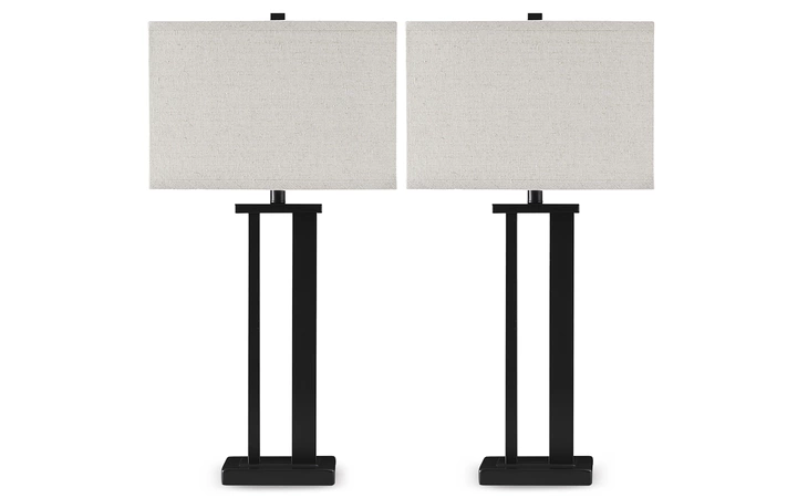 Aniela METAL TABLE LAMP (2/CN) ASHLEY Bronze Finish L204074