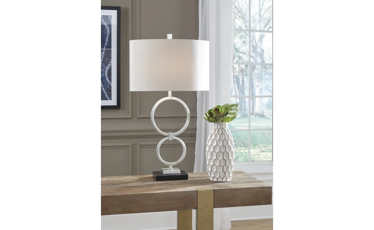 MANSOOR METAL TABLE LAMP (2 CN) ASHLEY  L207324