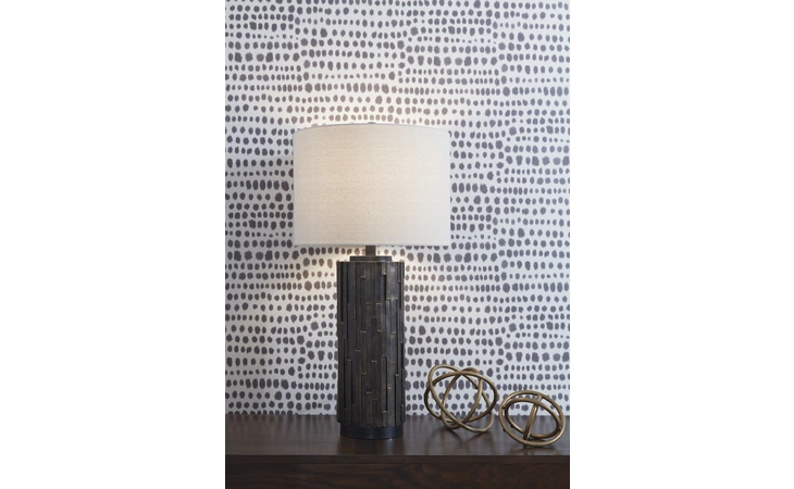 Makya POLY TABLE LAMP (2/CN) ASHLEY Poly Table Lamp (2/CN) L243234