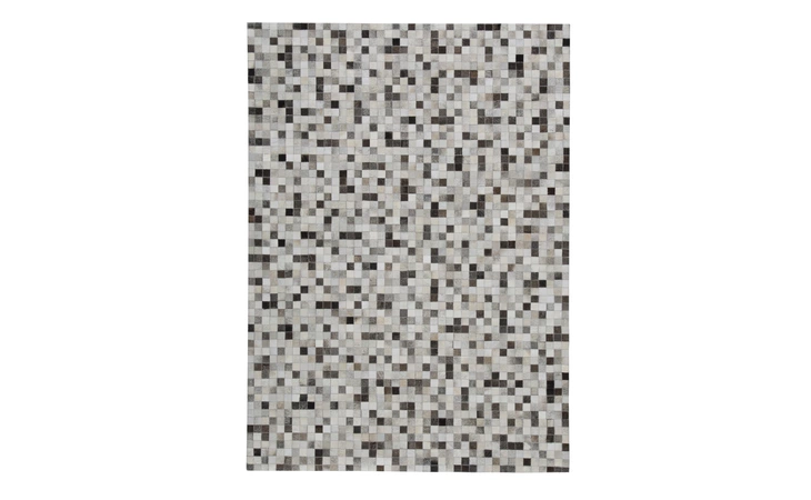 R403832 Harish - Black/Tan MEDIUM RUG HARISH