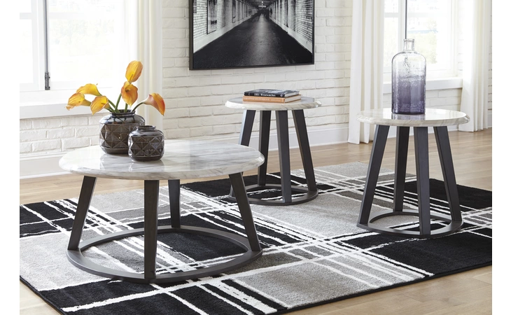 Luvoni OCCASIONAL TABLE SET (3/CN) ASHLEY Occasional Table Set (3/CN) T414-13