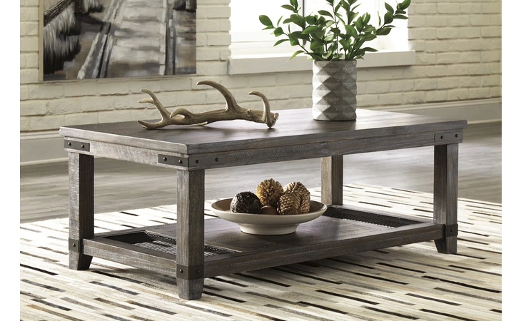 Danell Ridge RECTANGULAR COFFEE TABLE ASHLEY Brown T446-1