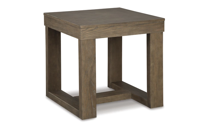 Cariton SQUARE END TABLE ASHLEY Gray T471-2