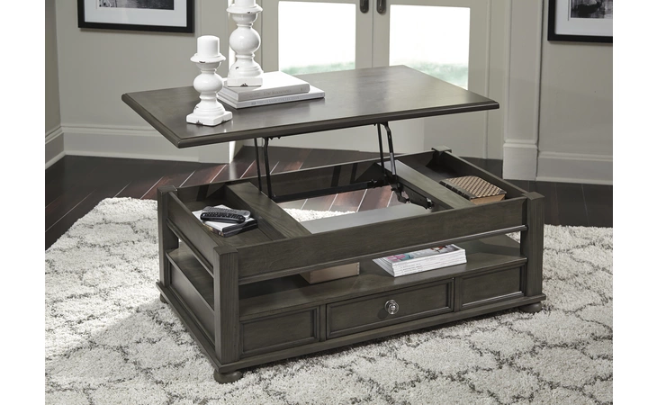 T534-9 DEVENSTED LIFT TOP COFFEE TABLE