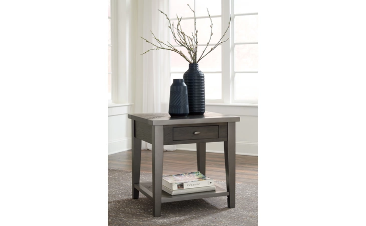 Branbury RECTANGULAR END TABLE ASHLEY Rectangular End Table T646-3