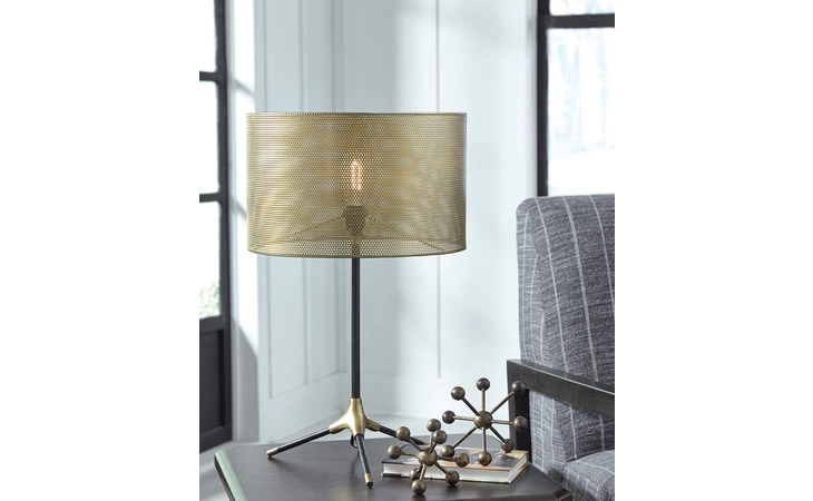 Mance METAL TABLE LAMP (1/CN) ASHLEY Metal Table Lamp (1/CN) L734294