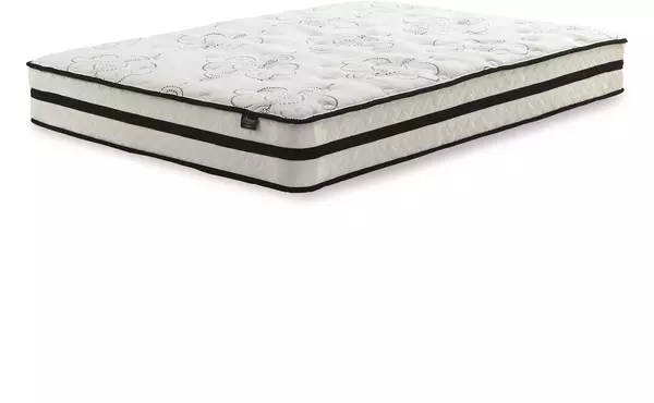 Chime 10 Inch Hybrid KING MATTRESS ASHLEY FURNITURE White M69641