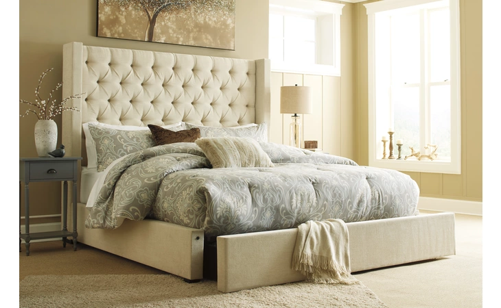 K CK UPH STORAGE FTBD R SLATS ASHLEY Norrister  B599-276S