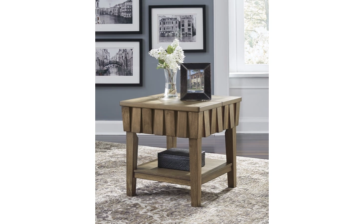 T783-3 ROWENBECK RECTANGULAR END TABLE