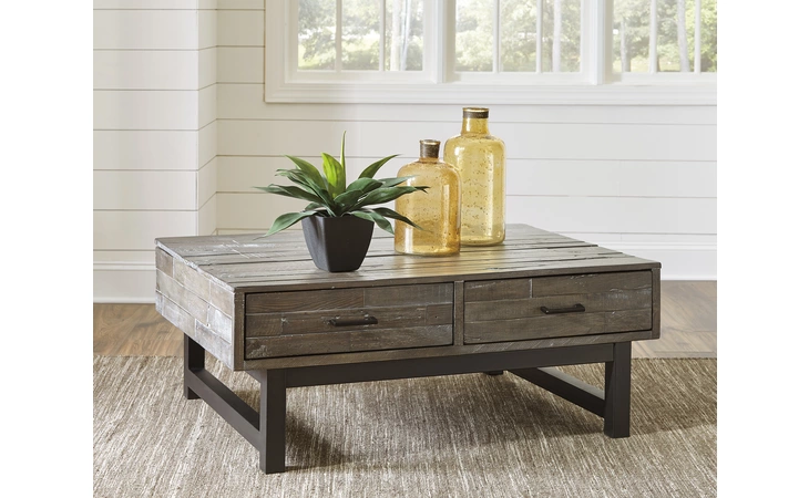 Mondoro LIFT TOP COFFEE TABLE ASHLEY Grayish Brown T891-9