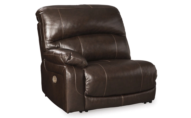Hallstrung LAF ZERO WALL POWER RECLINER ASHLEY Chocolate U5240258