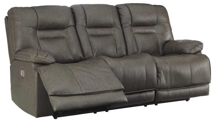 Wurstrow PWR REC SOFA WITH ADJ HEADREST ASHLEY PWR REC Sofa with ADJ Headrest U5460215