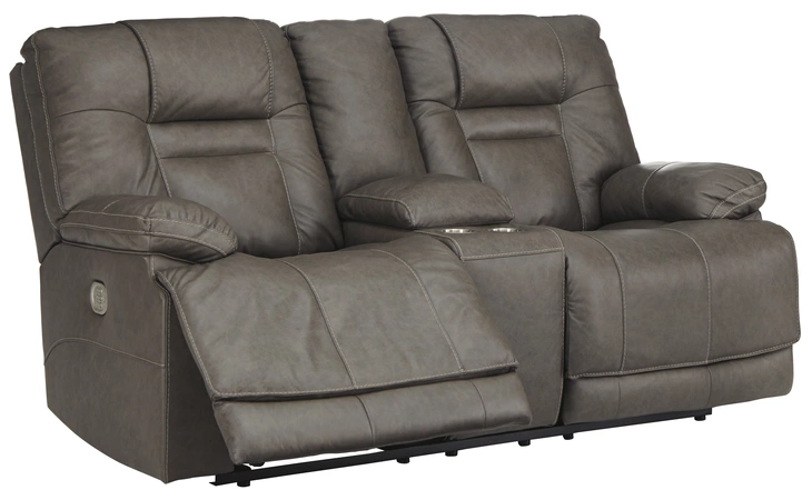 Wurstrow PWR REC LOVESEAT/CON/ADJ HDRST ASHLEY PWR REC Loveseat/CON/ADJ HDRST U5460218