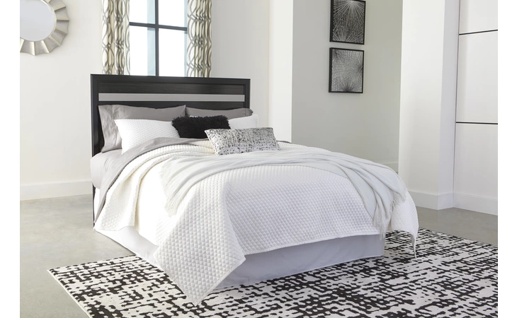 Starberry QUEEN PANEL HEADBOARD ASHLEY Black B304-57