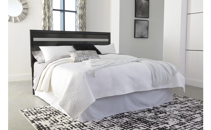 Starberry KING/CAL KING PANEL HEADBOARD ASHLEY Black B304-58
