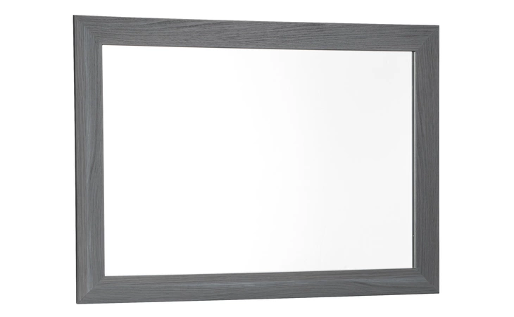 B329-36 Foxvale - Gray/White BEDROOM MIRROR/FOXVALE/GRAY