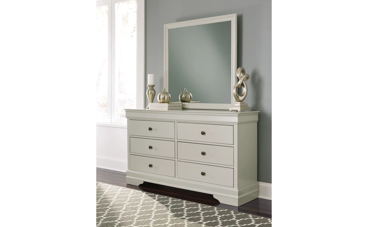 Jorstad BEDROOM MIRROR ASHLEY Gray B378-36