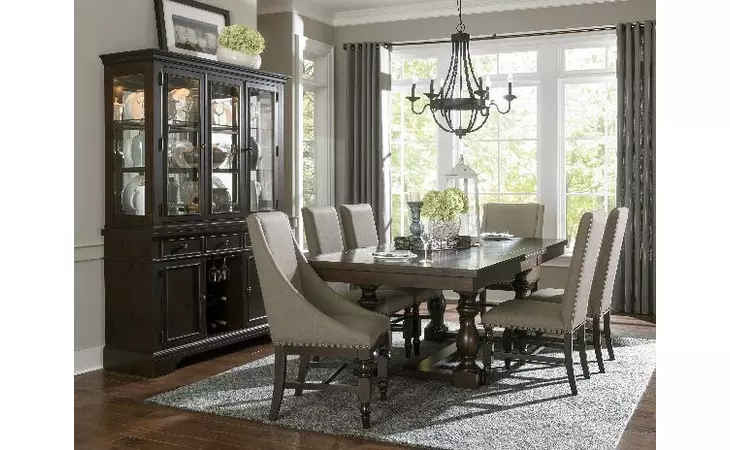 5267RF-50CB (2) BUFFET & HUTCH MAZIN  5267RF-50CB