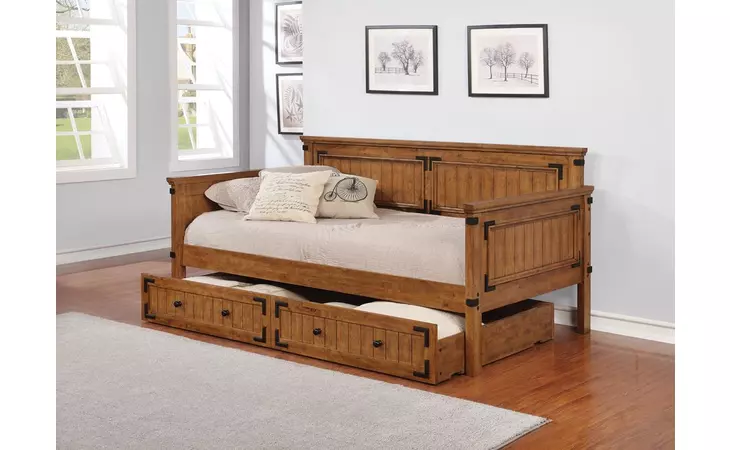 300675 RUSTIC HONEY DAYBED COASTER  300675