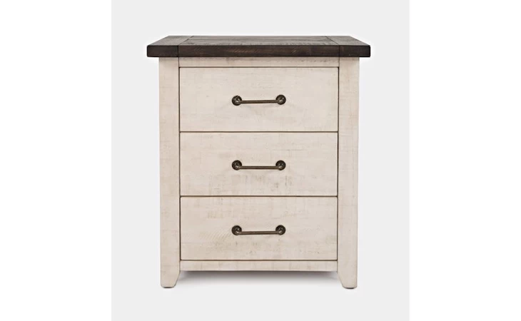 MADISON COUNTY COLLECTION POWER NIGHTSTAND - 2 STANDARD AND 2 USB OUTLETS MADISON COUNTY COLLECTION (CONTAINER $) JOFRAN  1706B-90