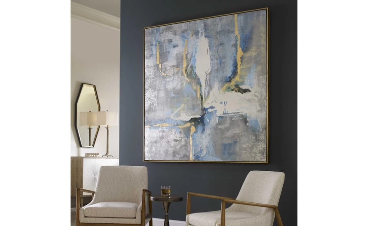 35355 MEDITATION HAND PAINTED CANVAS HP UTTERMOST  35355