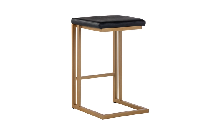 boone boone counter stool - champagne gold - onyx sunpan  103644
