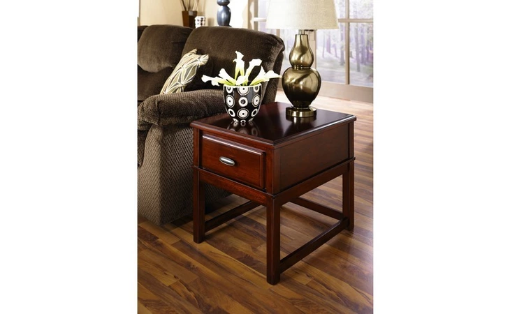 T566-3  CHAIR SIDE END TABLE-OCCASIONAL-LANCE