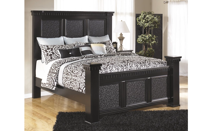 B291-158  K CAL KING MANSION HEADBOARD