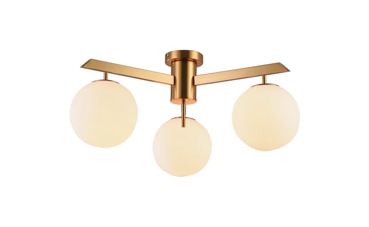 DU100G SEMI FLUSH MOUNT BETHEL INTERNATIONAL  DU100G
