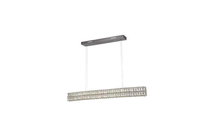 KD12-3PX TRIPLE SIDED CLEAR CRYSTAL LED STICK LT, DIMMABLE, 68W LED 4000K, L48