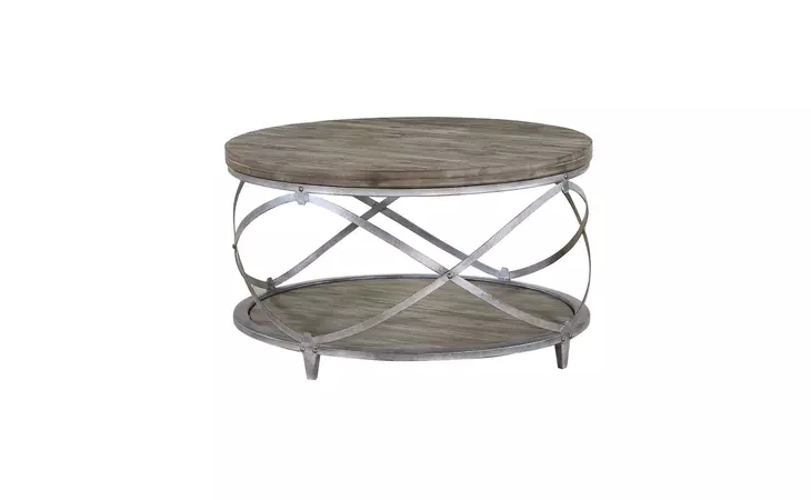 30537  WAVERLY ROUND COFFEE TABLE