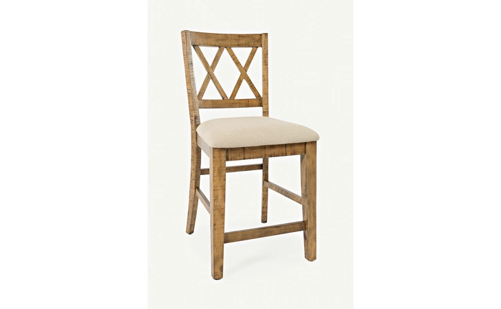 1801-BS420KD NATURE'S EDGE COLLECTION COUNTER STOOL  (2/CTN) NATURE'S EDGE COLLECTION