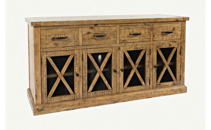 4 DRAWER SIDEBOARD TELLURIDE COLLECTION JOFRAN TELLURIDE COLLECTION  1801-70