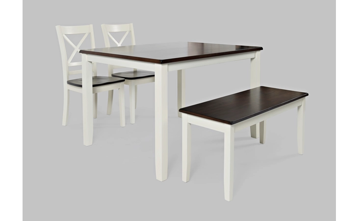 NATURE'S EDGE COLLECTION 4 PACK- DINING TABLE, 2 CHAIRS AND BENCH NATURE'S EDGE COLLECTION JOFRAN  1805
