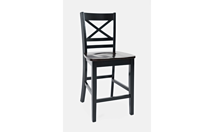 NATURE'S EDGE COLLECTION X-BACK STOOL (2/CTN) NATURE'S EDGE COLLECTION JOFRAN  1846-BS395KD