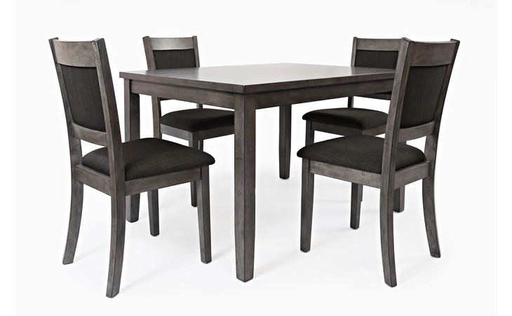 GREYSON HEIGHTS COLLECTION 5 PACK - TABLE AND 4  UPH CHAIRS; CHAIR - 18X21X37 GREYSON HEIGHTS COLLECTION (CONTAINER $) JOFRAN  1885