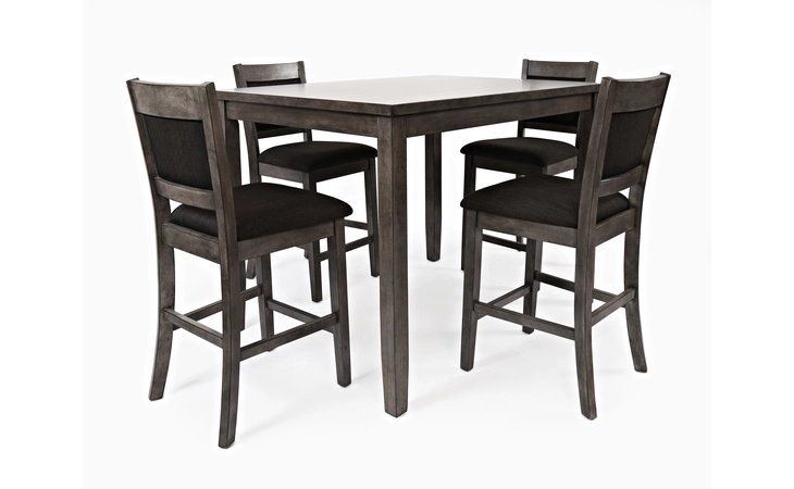 GREYSON HEIGHTS COLLECTION 5 PACK - TABLE AND 4  UPH STOOLS; STOOL - 18X21X39 GREYSON HEIGHTS COLLECTION JOFRAN  1886