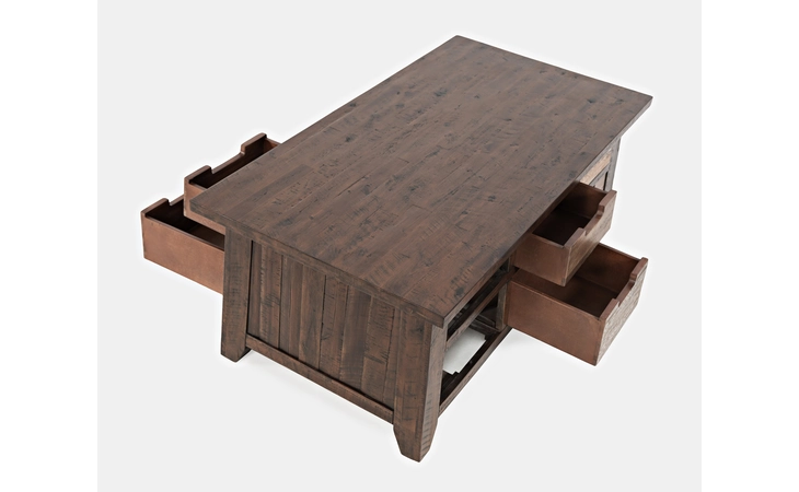 PAINTED CANYON COLLECTION 6 DRAWER COFFEE TABLE - CASTERED PAINTED CANYON COLLECTION JOFRAN  1600-5